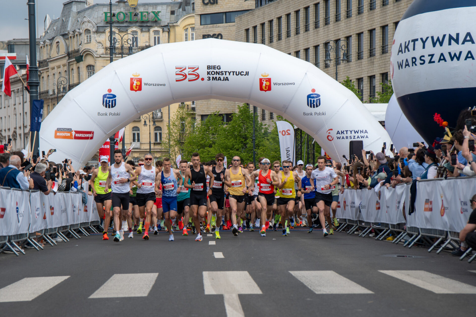 Majówka na sportowo. Bieg Konstytucji 3 Maja przeszedł do historii