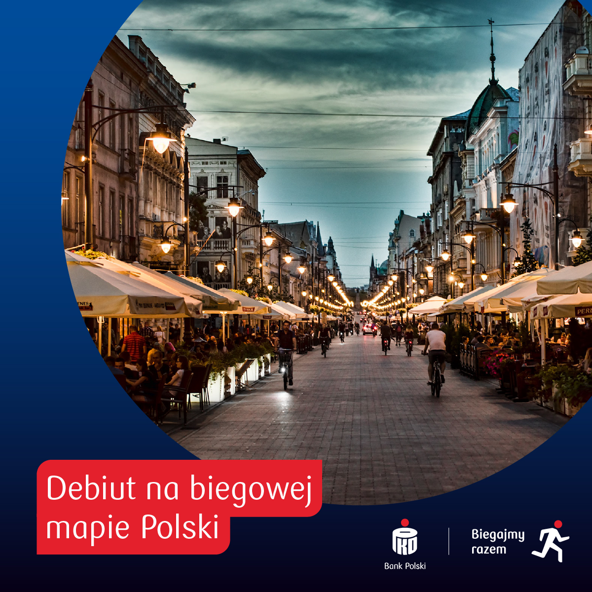 Debiut PKO Wieczornego P&oacute;łmaratonu Ł&oacute;dź. Wsparcie największego banku w&nbsp;Polsce.